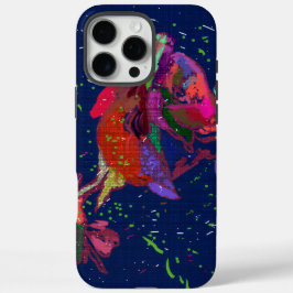 Fenomenaal gekleurde bloem iPhone 16 pro max hoesje
