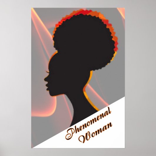 Fenomenal Woman Poster (Voorkant)