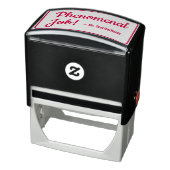 "Fenomenale baan!" Teacher Rubber Stamp Zelfinktende Stempel (Product)