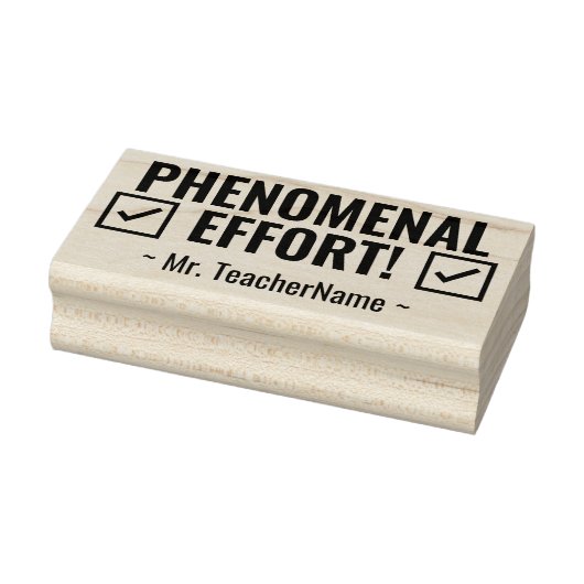 "FENOMENALE INSPANNING!" Cijfer Stempel (Stempel)