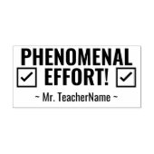 "FENOMENALE INSPANNING!" Het sorteren Rubberzegel Rubberstempel (Afrduk)