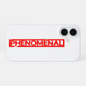 Fenomenale Stamp iPhone 16 Hoesje (Achterkant horizontaal)