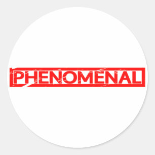 Fenomenale Stamp Ronde Sticker