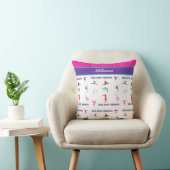 Fenomenale turner gek op gymnastiek kussen (Stoel)