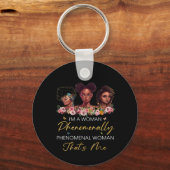 Fenomenale vrouw dubbelzijdige Sleutelhanger (Voorkant)