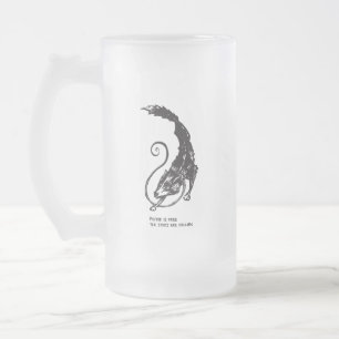 Fenrir Fenris is vrije hond viking noorse mytholog Matglas Bierpul