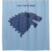 Fenrir/Fenriswolf Douchegordijn (Voorkant)