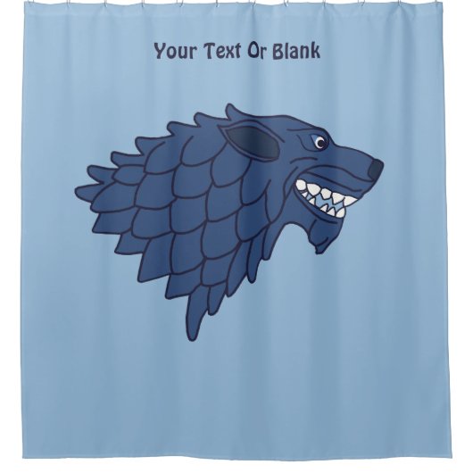 Fenrir/Fenriswolf Douchegordijn (Voorkant)