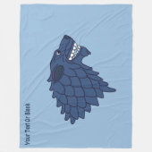 Fenrir/Fenriswolf Fleece Deken (Voorkant)