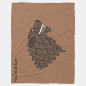 Fenrir/Fenriswolf Fleece Deken (Voorkant)
