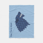 Fenrir/Fenriswolf Fleece Deken (Voorkant)