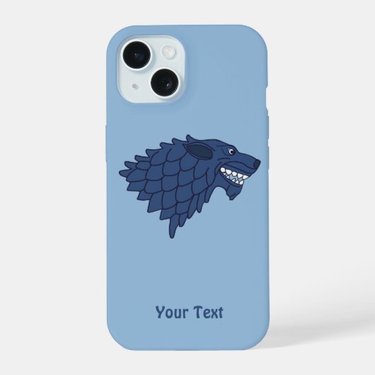 Fenrir/Fenriswolf iPhone 15 Case (Achterkant)