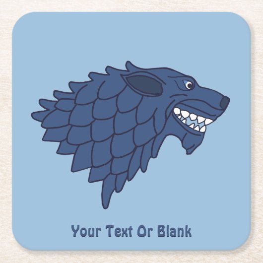 Fenrir/Fenriswolf Kartonnen Onderzetters (Voorkant)