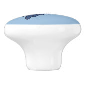 Fenrir/Fenriswolf Keramische Knop (Zijkant)