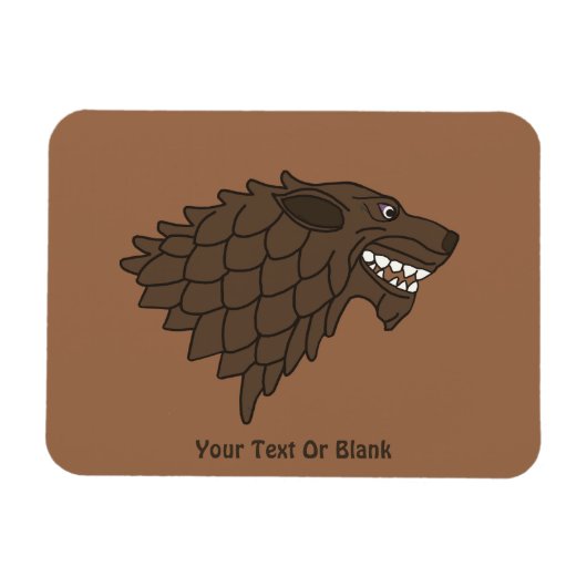 Fenrir/Fenriswolf Magneet (Horizontaal)