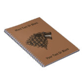 Fenrir/Fenriswolf Notitieboek (Rechterzijde)