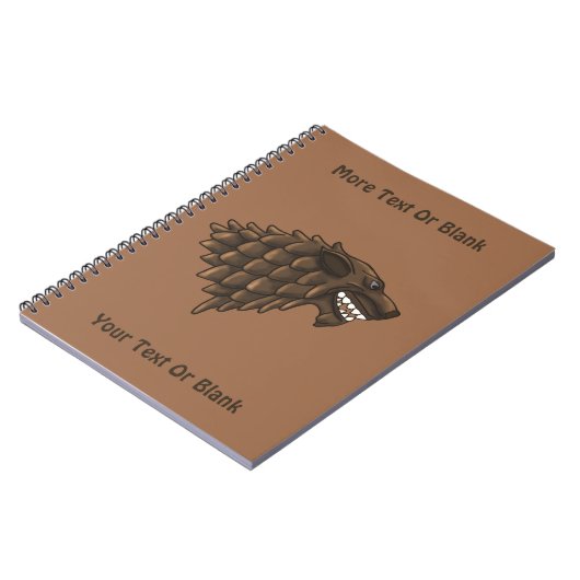 Fenrir/Fenriswolf Notitieboek (Linkerzijde)