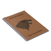 Fenrir/Fenriswolf Notitieboek (Rechterzijde)