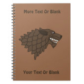 Fenrir/Fenriswolf Notitieboek (Voorkant)