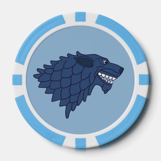 Fenrir/Fenriswolf Poker Chips (Voorkant)