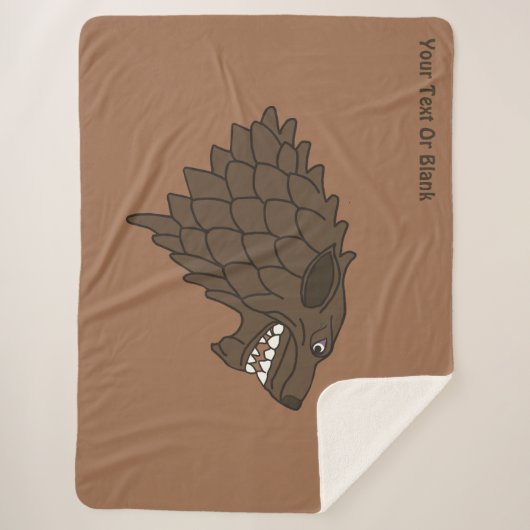 Fenrir/Fenriswolf Sherpa Deken (Voorkant)