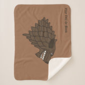 Fenrir/Fenriswolf Sherpa Deken (Voorkant)