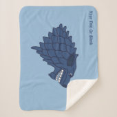 Fenrir/Fenriswolf Sherpa Deken (Voorkant)