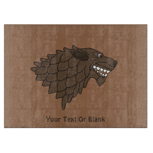 Fenrir/Fenriswolf Snijplank (Voorkant)