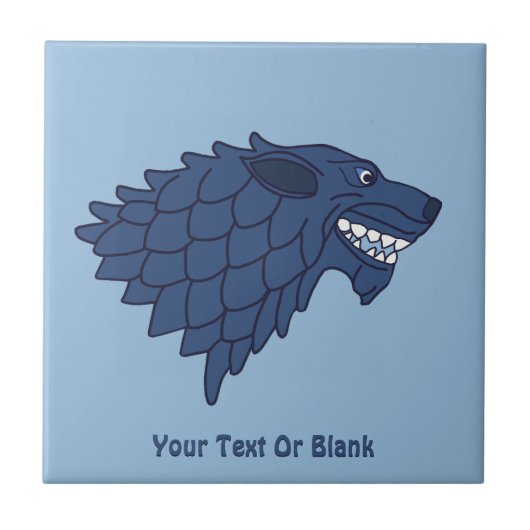 Fenrir/Fenriswolf Tegeltje (Voorkant)