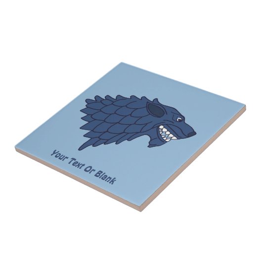 Fenrir/Fenriswolf Tegeltje (Zijkant)