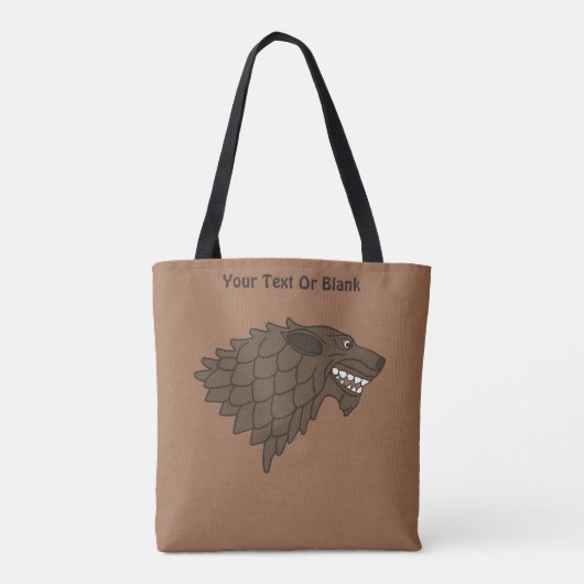 Fenrir/Fenriswolf Tote Bag (Achterkant)