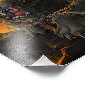 Fenrir Foto Afdruk (Hoek)