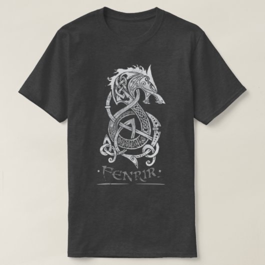 Fenrir sketch t-shirt (Design voorkant)