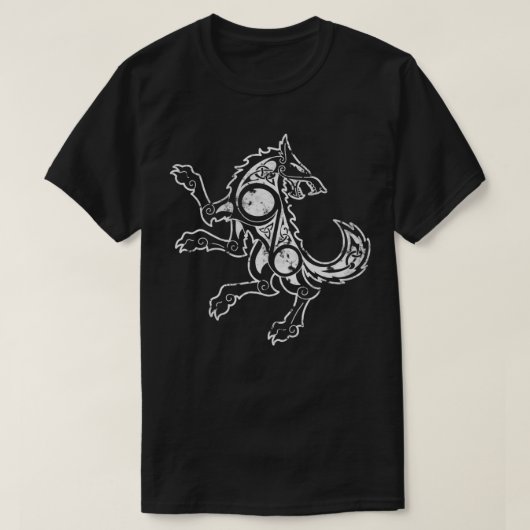 Fenrir-wandelsymbool T-shirt (Design voorkant)