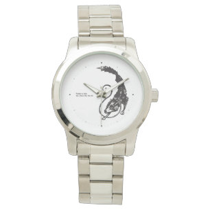 Fenris is vrije hond viking noorse mythologie grun horloge