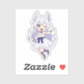 Fenrys Chibi Style Fanart Sticker (Vel)