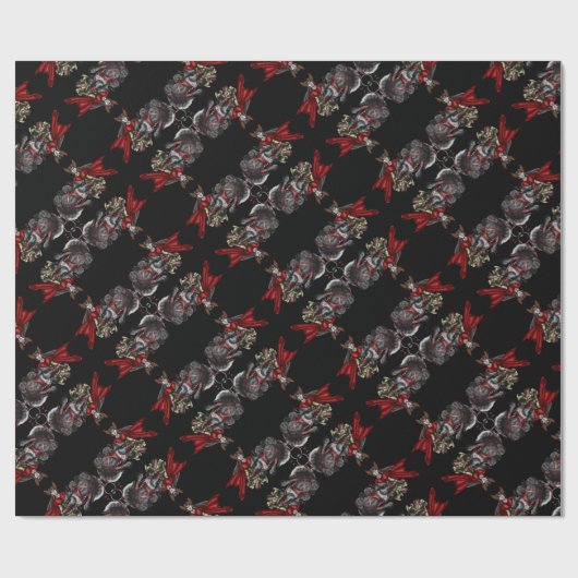 Fensalir's deur: Yuletide Kindness Cadeaupapier (Vlak)