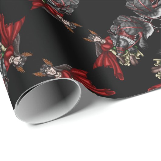 Fensalir's deur: Yuletide Kindness Cadeaupapier (Rol Hoek)