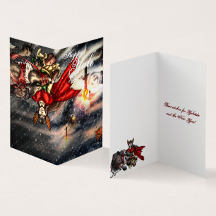 Fensalir's deur: Yuletide Kindness Greetings Cards Kaart