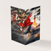 Fensalir's Door: Yuletide Vriendelijkheid Groeten  Kaart (Buitenkant)