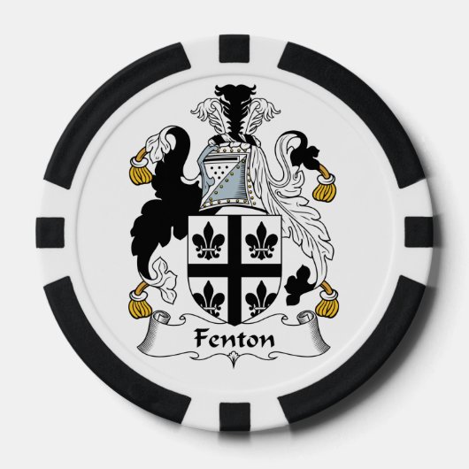 Fenton Family Crest Poker Chips (Voorkant)