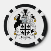 Fenton Family Crest Poker Chips (Achterkant)