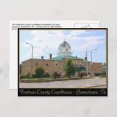 Fentress County Courthouse - Jamestown, TN Briefkaart (Voorkant / Achterkant)