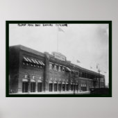 Fenway Park Boston Baseball 1914 Poster (Voorkant)