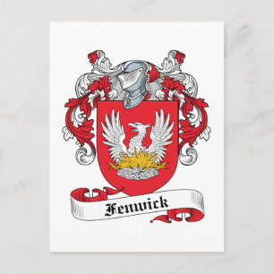 Fenwick Family Crest Briefkaart