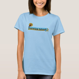 Fenwick Island "Beach" Design. T-shirt