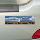 Fenwick Island, DE Bumpersticker (Op auto)