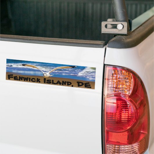 Fenwick Island, DE Bumpersticker (Op Truck)
