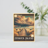 Fenwick Island, Delaware |  Briefkaart (Staand voorkant)