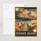 Fenwick Island, Delaware |  Briefkaart (Voorkant / Achterkant)